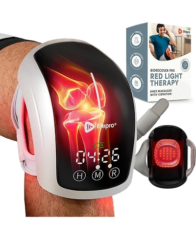 LifePro Red Light Therapy Knee Brace – Portable Infrared Device for Pain Relief, Stiffness & Recovery