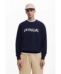 Desigual Men's Textured logo sweatshirt