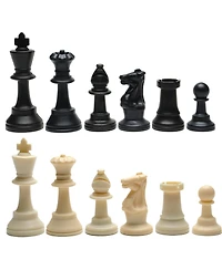 We Games Travel Tournament Chess Set, 20 Board, Bag, 3.75 in. King