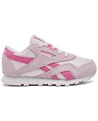 Reebok Toddler Girls Classic Nylon Stretch Lace Casual Sneakers from Finish Line