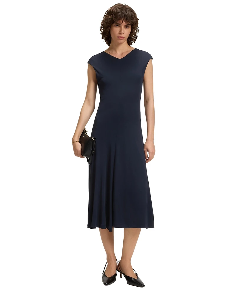 Boss by Hugo Women's Matte Jersey Sleeveless Dress