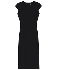 Boss by Hugo Women's Stretch Fabric Cap-Sleeve Dress