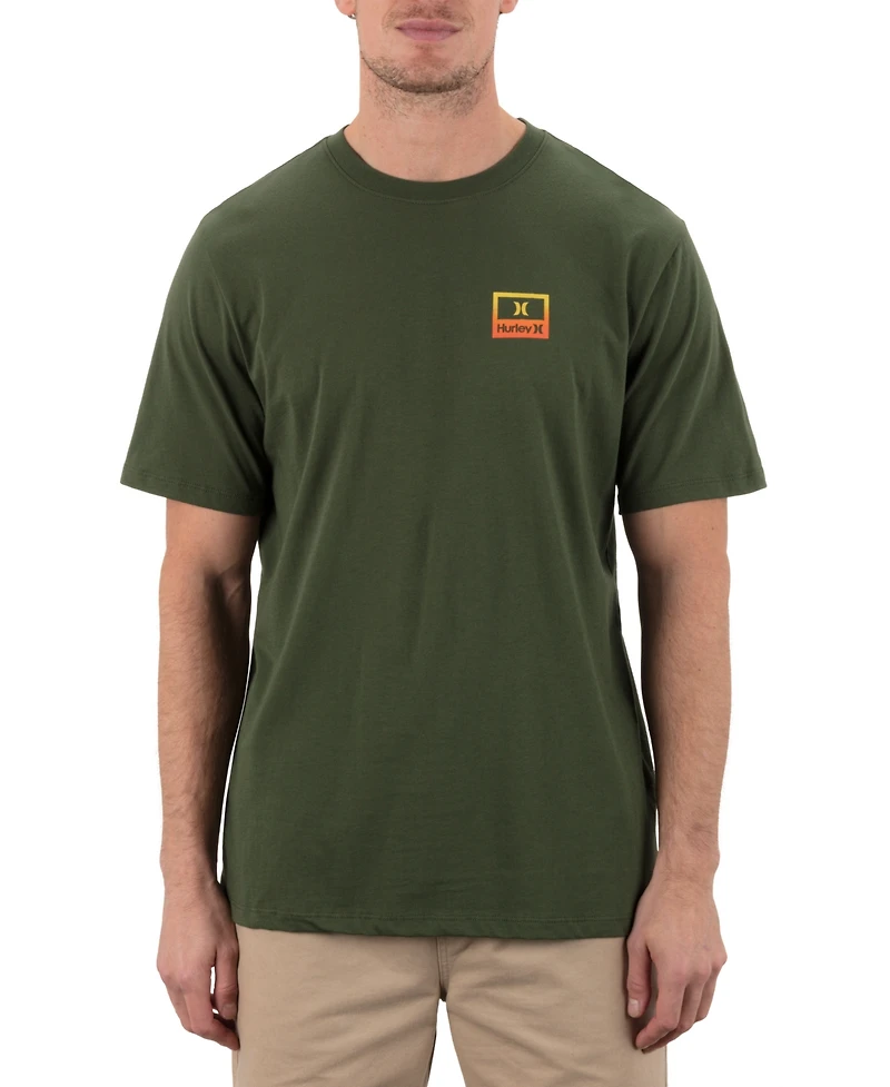 Hurley Men's Divide Short Sleeve T-Shirt