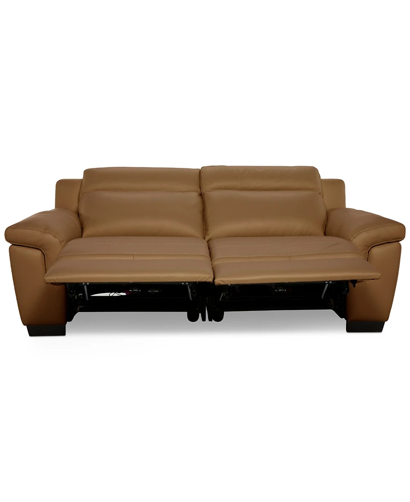 Julius Ii 2-Pc. Leather Sofa with 2 Power Recliners, Exclusively at Macy's
