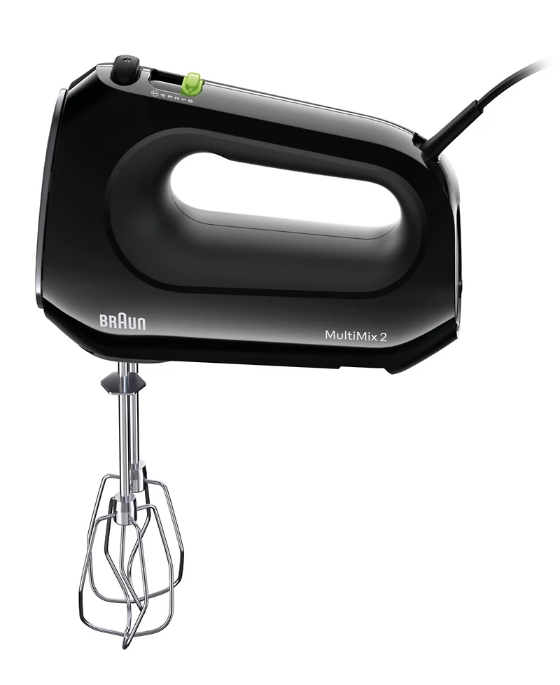 Braun Multimix2 5-Speed 250-Watt Hand Mixer, Black