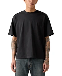 Levi's Men's Relaxed Fit Cropped Boxy Short Sleeve Crewneck T-Shirt
