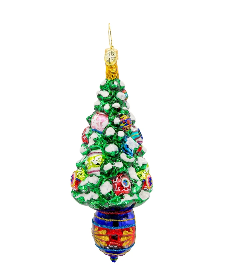 Christopher Radko Vintage Holiday Spruce Ornament