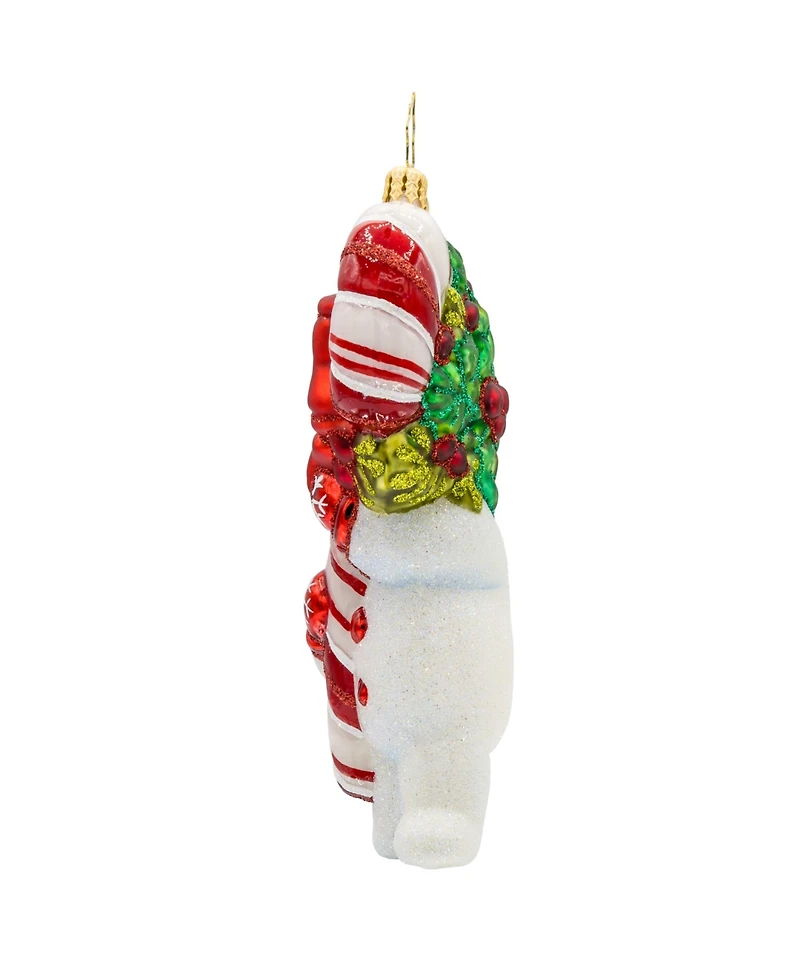 Christopher Radko Snowy Retro Cheer Ornament