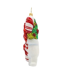 Christopher Radko Snowy Retro Cheer Ornament