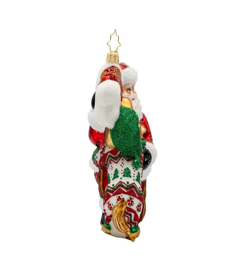 Christopher Radko Santas Pawsome Playtime Ornament