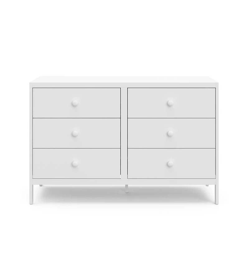 Graco Universal 6 Drawer Dresser - White
