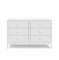 Graco Universal 6 Drawer Dresser - White