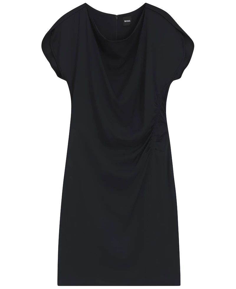 Boss by Hugo Women's Drape-Neckline Dress