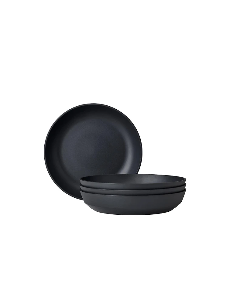 Mepal Silueta 4-Pc. Deep Plate Set, Service for 4