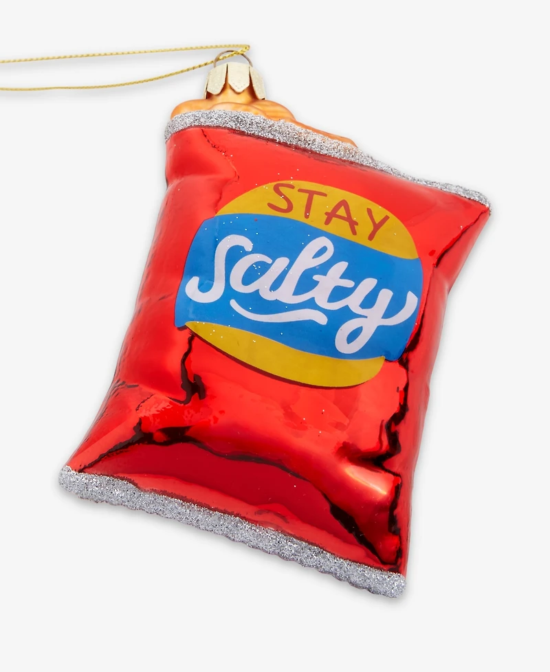 Holiday Lane Foodie Potato Chip Bag Ornament, Macy's Exclusive