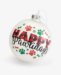 Holiday Lane Pets 2025 Paw Disk Ornament, Macy's Exclusive