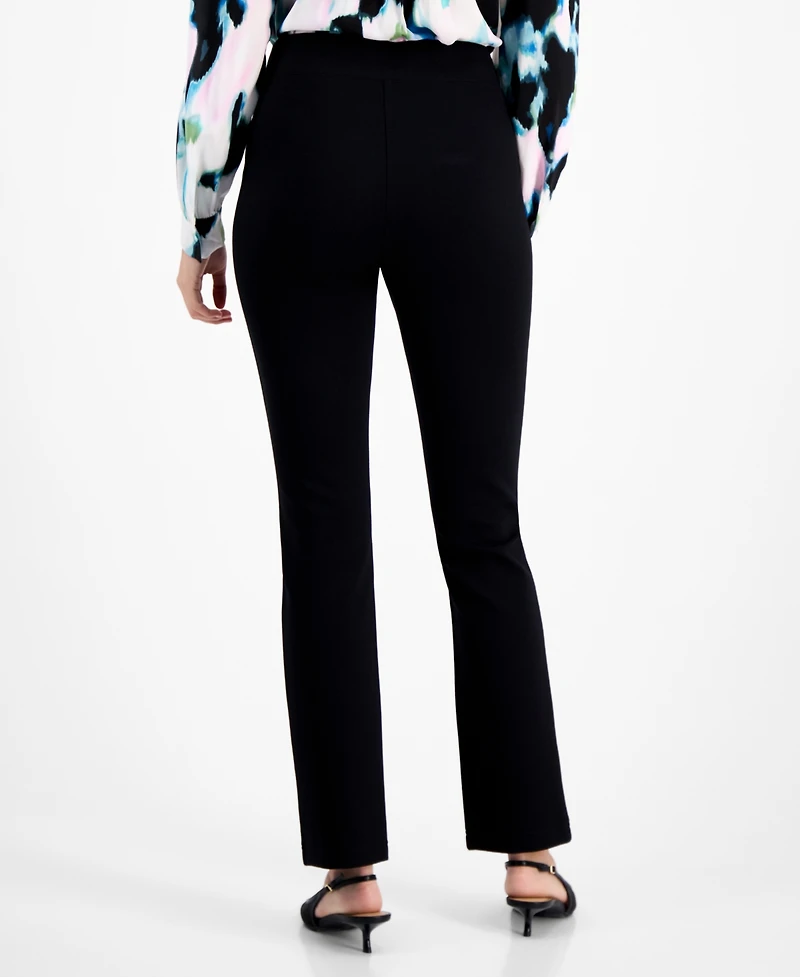 I.n.c. International Concepts Petite High-Rise Slim Straight-Leg Pants, Macy's Exclusive