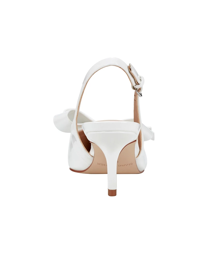 Marc Fisher Women's Allon Bow Slingback Pumps