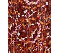Katia Rae Juniors' Glitter-Print Tie-Back Maxi Dress