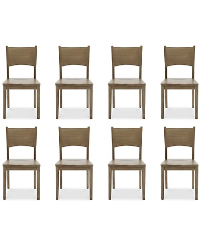Nordic 8-Pc Side Chair Set