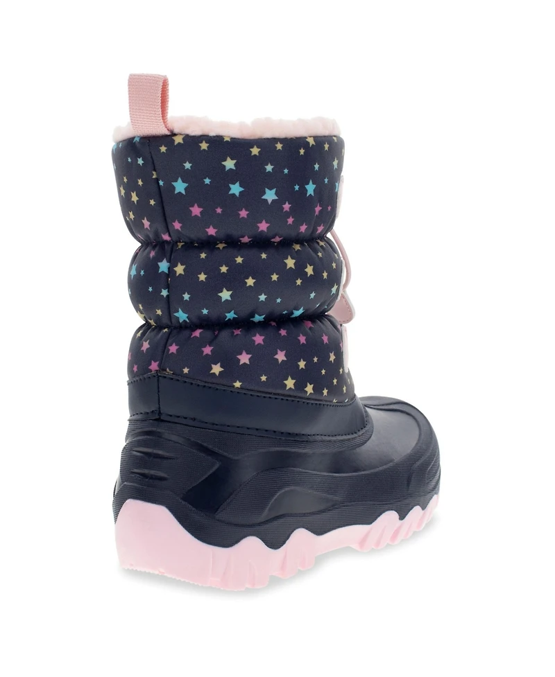 Western Chief Girls Gradient Stars Snow Boot