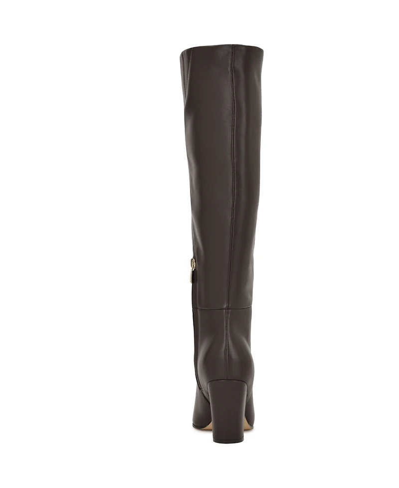 Nine West Women's Adera Tall Pointy Toe Dress Boots