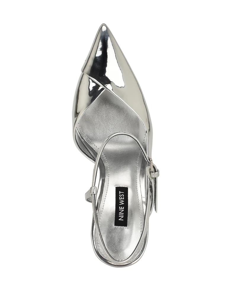 Nine West Women's Franka Ankle Strap Stiletto Pumps