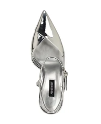 Nine West Women's Franka Ankle Strap Stiletto Pumps