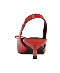 Nine West Women's Evaa Slingback Kitten Heel Pumps