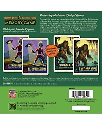 Masterpieces Legends of the National Parks Memory Game