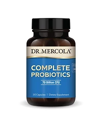 Dr. Mercola Complete Probiotics 70 Billion Cfu, 30 Servings, Supports Digestive Health