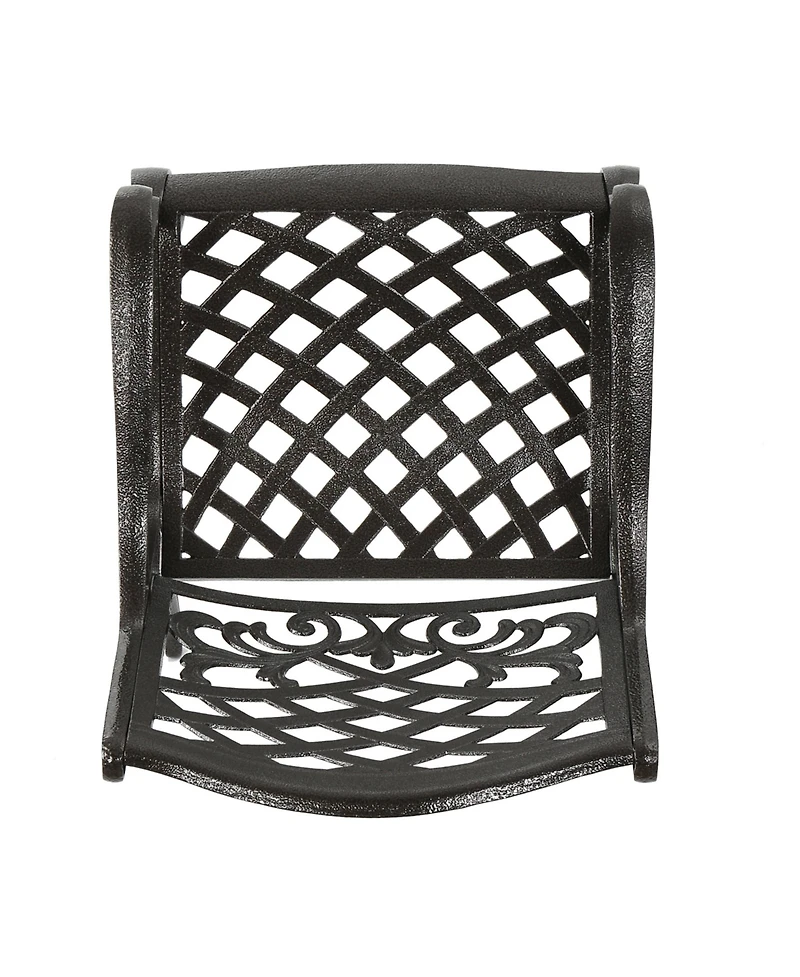 Flynama Outdoor 2 Pieces Aluminium Dining Chairs