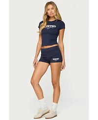 Edikted Women's With Love Biker Shorts