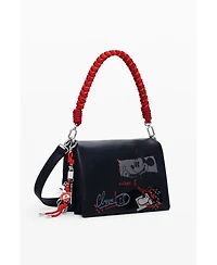 Desigual Women's Medium Mickey faux leather crossbody bag