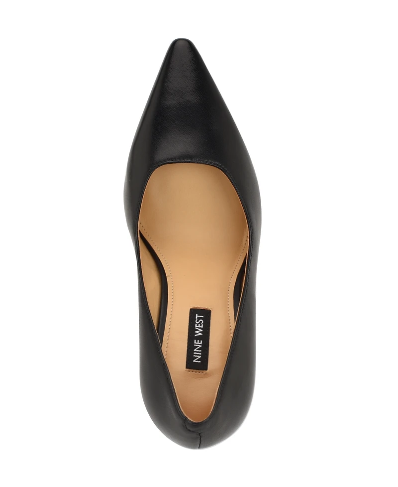 Nine West Women's Tamant Tapered Block Heel Pumps