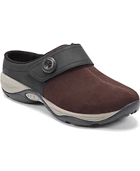 Easy Spirit Women's Edline Button Strap Slip-On Mules