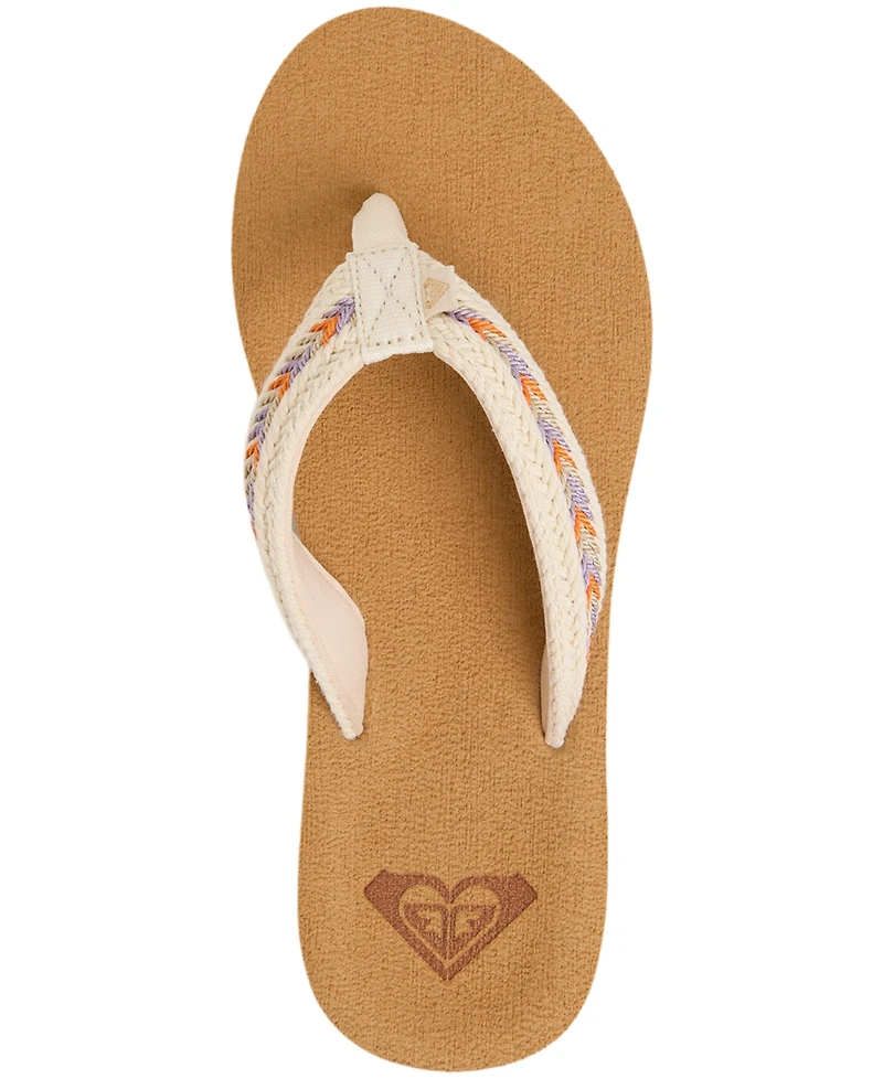 Roxy Women's Porto Iv Slip On Beach Sandals