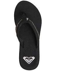 Roxy women's Porto Bling Round Toe Flat Sandals