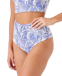 Roxy Juniors' Mana Boy-Cut High-Rise Cheeky Bikini Bottoms