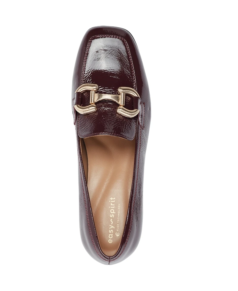 Easy Spirit Women's Franny eFlex Bit Block Heel Loafers