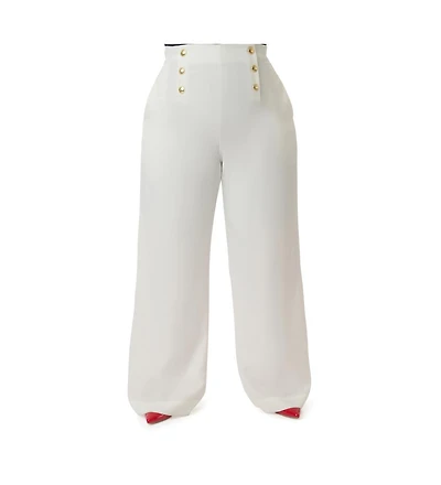 Smak Parlour Plus Wide Leg Sailor Pants