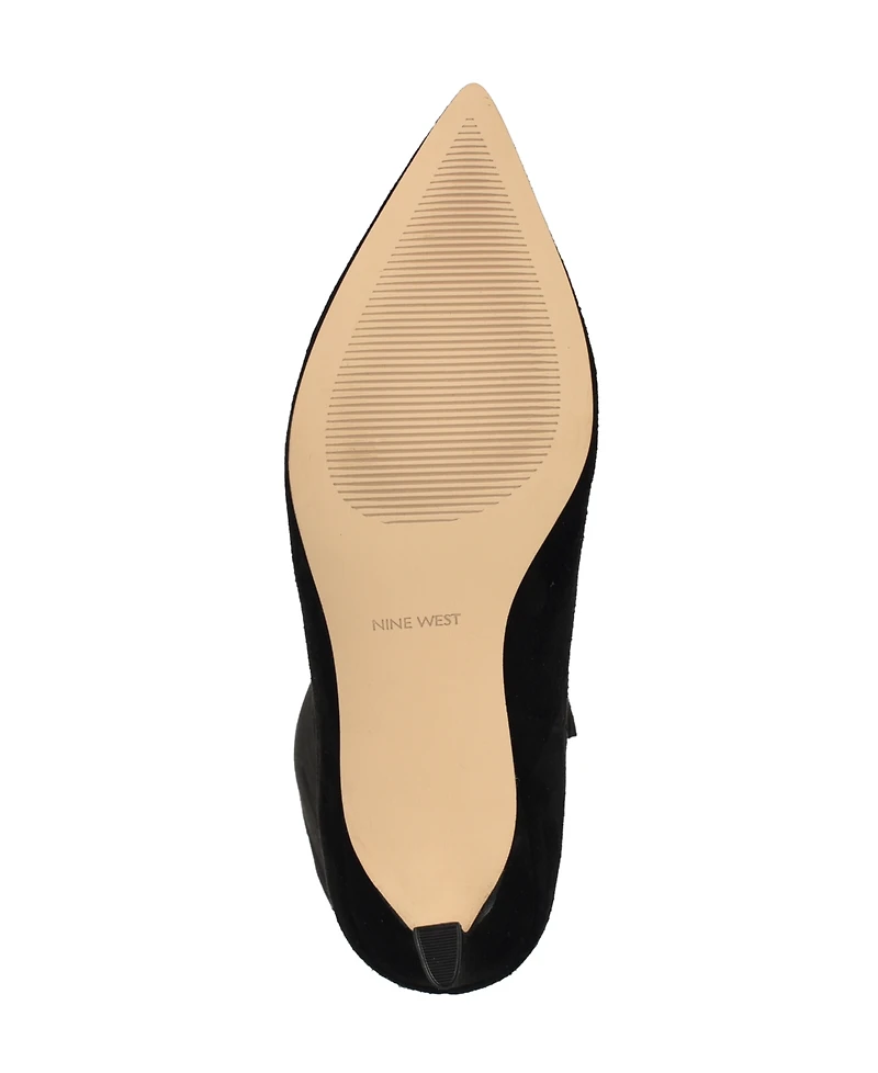 Nine West Women's Lorthey Tall Stiletto Dress Boots