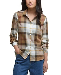 Barbour Women's Plaid Button-Front Shirt