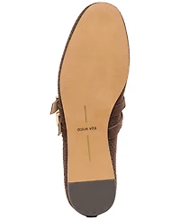 Dolce Vita Women's Baylee Grommet Double Strap Mary Jane Flats
