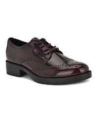 Nine West Women's Studey Lace-Up Wingtip Oxford Shoes