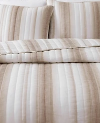 Tommy Bahama La Prisma Stripe Texture Cotton 3-Pc. Quilt Set