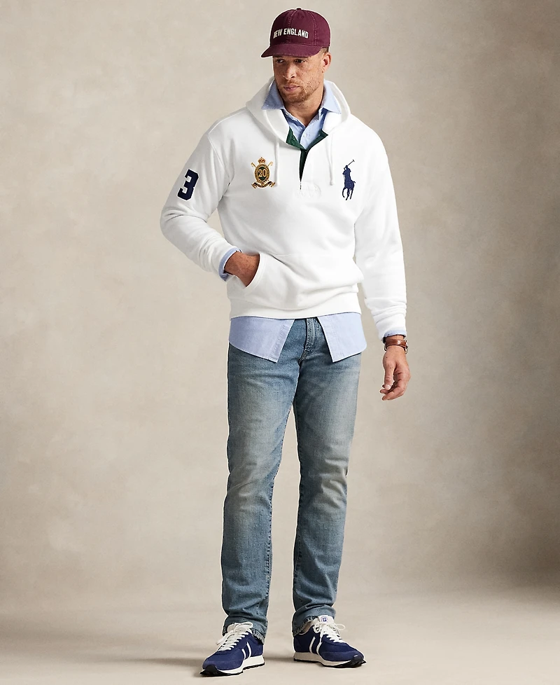 Polo Ralph Lauren Men's Big & Tall 20th Anniversary Crest Fleece Hoodie