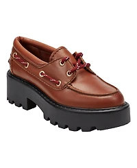Marc Fisher Ltd Women's Peyten Laced Platform Lug Loafers