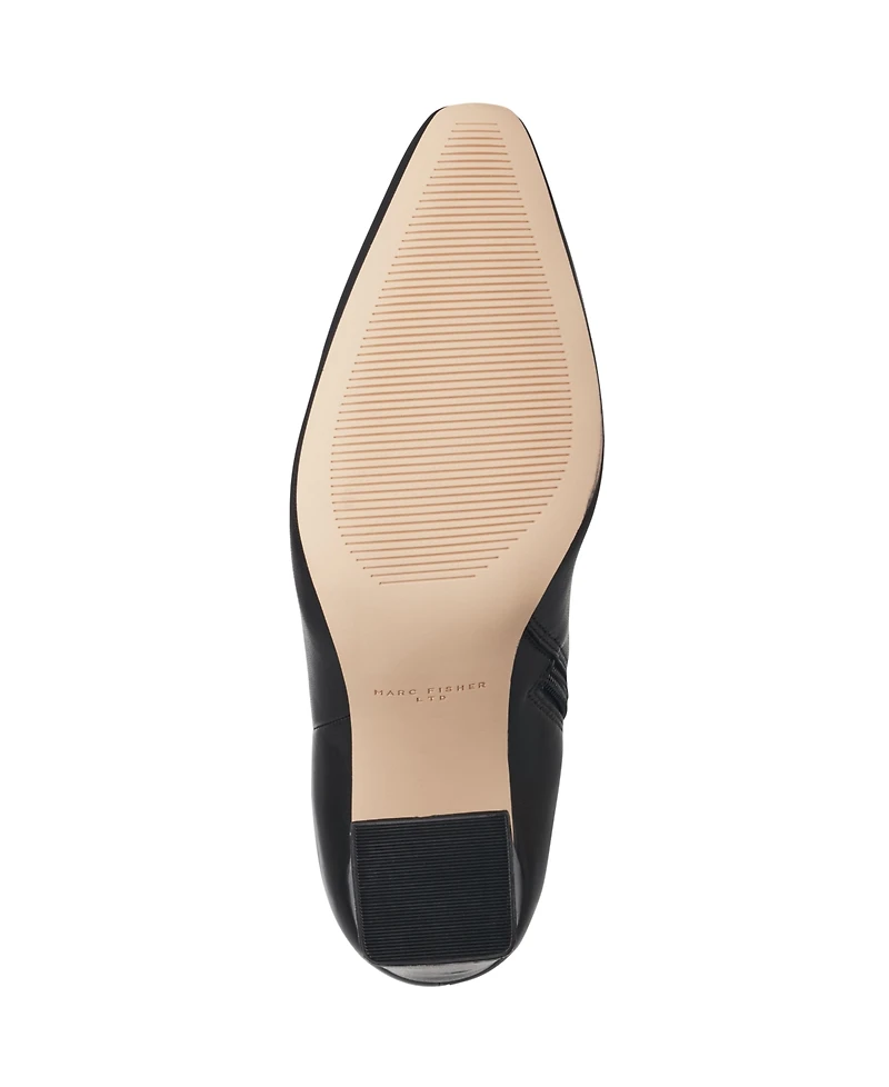 Marc Fisher Ltd Women's Yarli High Shaft Block Heel Boots