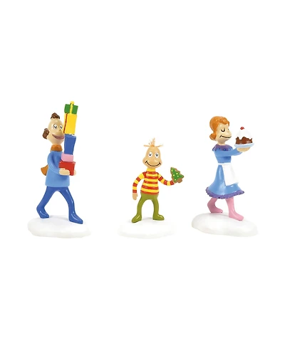 Department 56 Who's Friends Neighbors, Set of 3